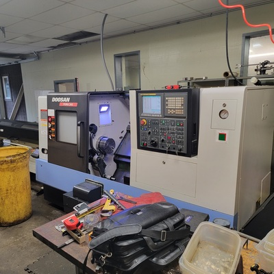 2012 DOOSAN PUMA 240B CNC Turning Center | 520 Machinery Sales LLC