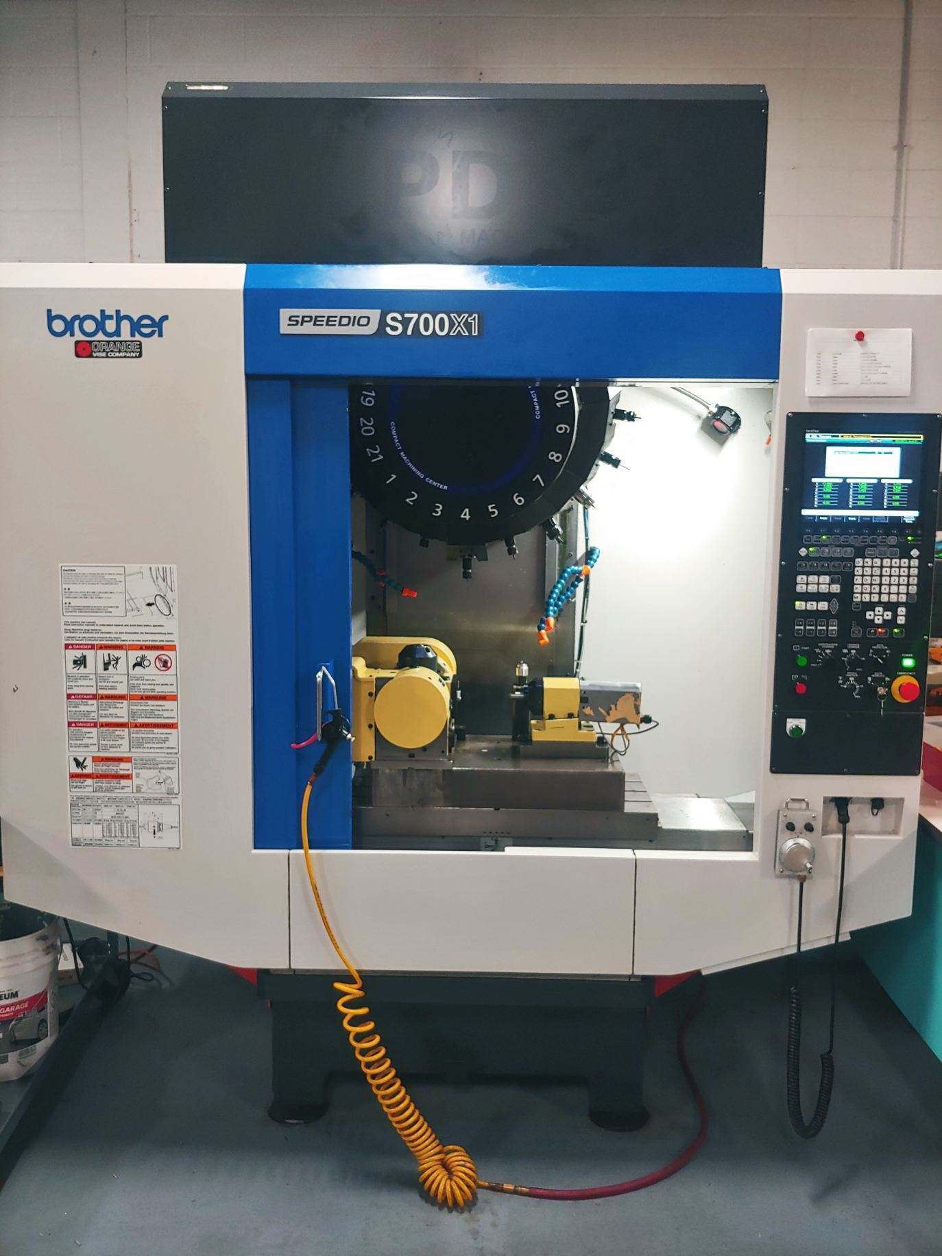 2017 BROTHER SPEEDIO S700X1 Vertical Machining Centers (5-Axis or More) | 520 Machinery Sales LLC