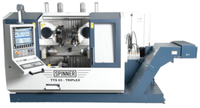SPINNER TTS-42 TRIPLEX CNC Lathes | 520 Machinery Sales LLC