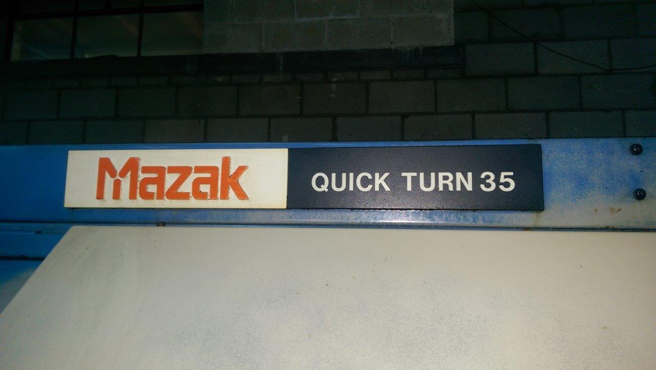 1989 MAZAK QUICK TURN 35 CNC Turning Center | 520 Machinery Sales LLC