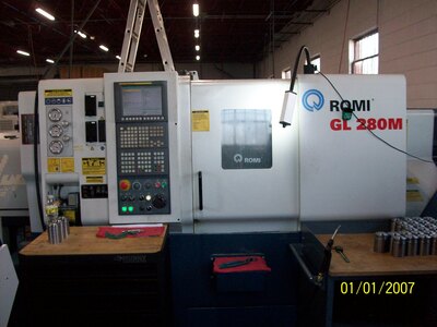 2012 ROMI GL 280 M CNC Turning Center | 520 Machinery Sales LLC