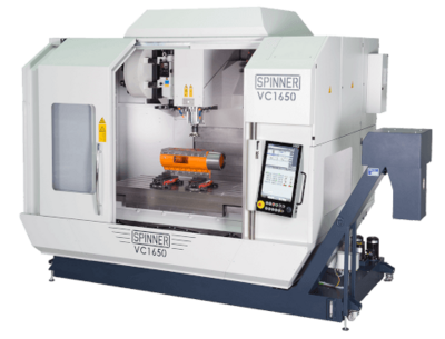 SPINNER VC1650 Vertical Machining Centers | 520 Machinery Sales LLC
