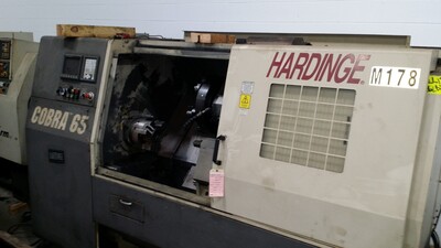 1998 HARDINGE COBRA 65 CNC Turning Center | 520 Machinery Sales LLC
