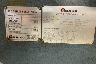 1986 AMADA PEGA 304050 Turret Press | 520 Machinery Sales LLC (5)