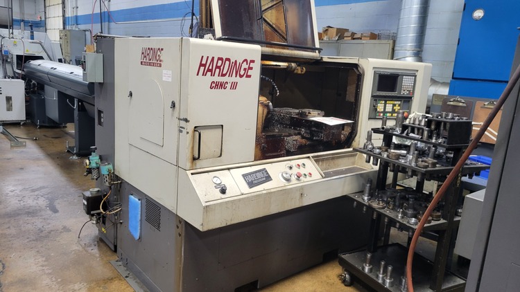 HARDINGE CHNC-III CNC Lathes. | 520 Machinery Sales LLC