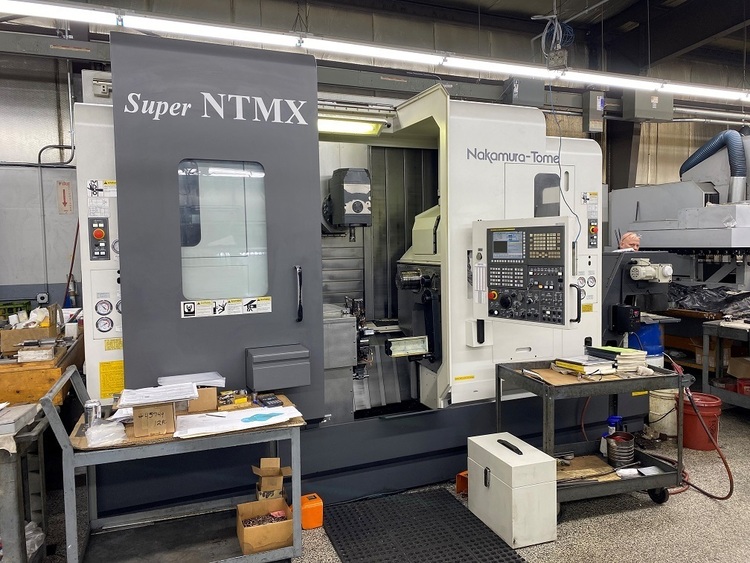 2011 NAKAMURA-TOME SUPER NTMX 5-Axis or More CNC Lathes | 520 Machinery Sales LLC